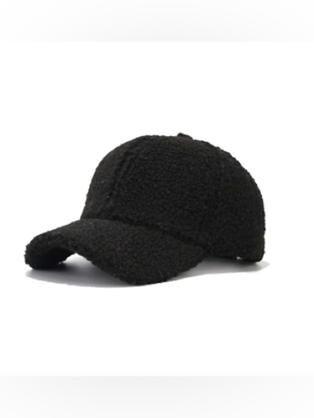 Teddy sherpa baseball cap